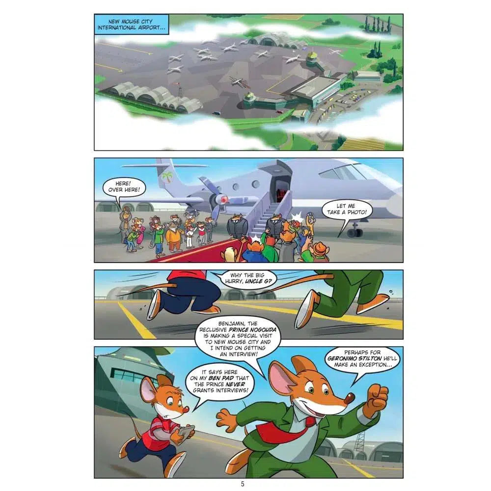 Geronimo Stilton Reporter #01 Operation Shufongfong (Graphic Novel) (Hardcover) Macmillan US