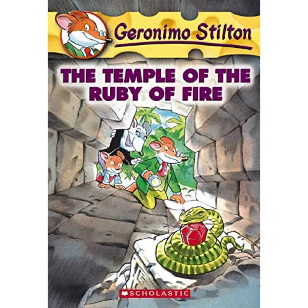 Geronimo Stilton #14 The Temple of the Ruby of Fire - 買書書 BuyBookBook