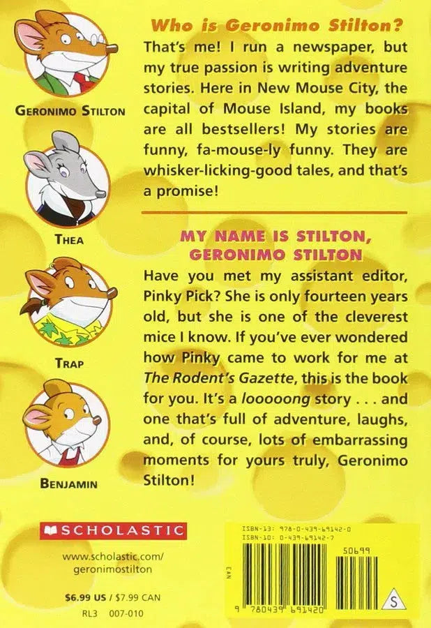 Geronimo Stilton #19 My Name Is Stilton, Geronimo Stilton - 買書書 BuyBookBook