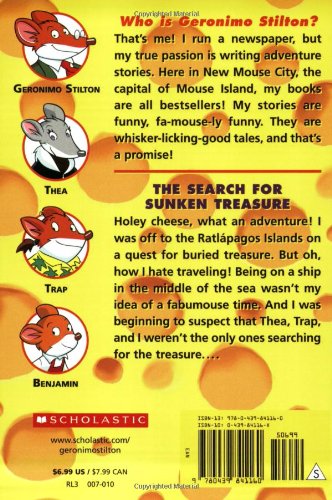 Geronimo Stilton #25 The Search for Sunken Treasure - 買書書 BuyBookBook