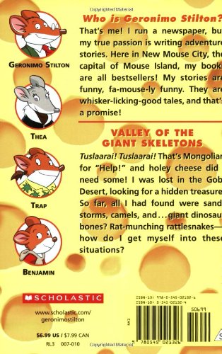 Geronimo Stilton #32 Valley of the Giant Skeletons - 買書書 BuyBookBook