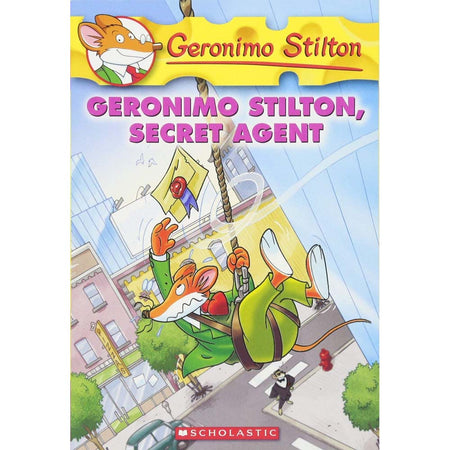 Geronimo Stilton #34 Geronimo Stilton, Secret Agent-Fiction: 歷險科幻 Adventure & Science Fiction-買書書 BuyBookBook