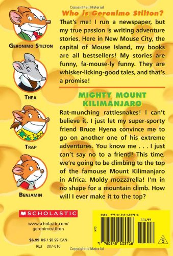 Geronimo Stilton #41 Mighty Mount Kilimanjaro - 買書書 BuyBookBook