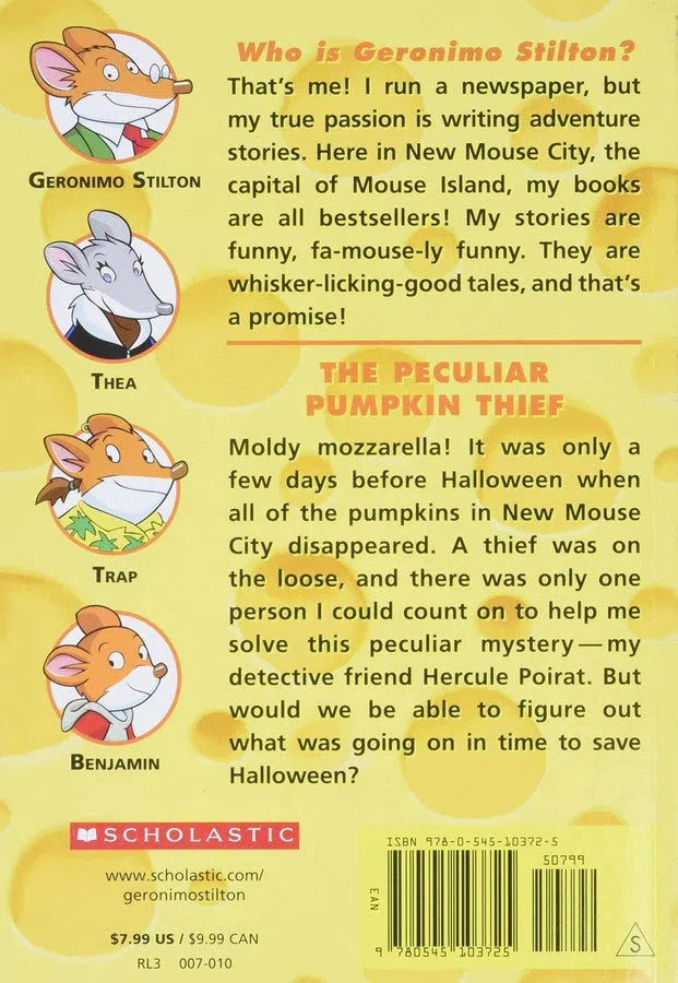 Geronimo Stilton #42 The Peculiar Pumpkin Thief - 買書書 BuyBookBook
