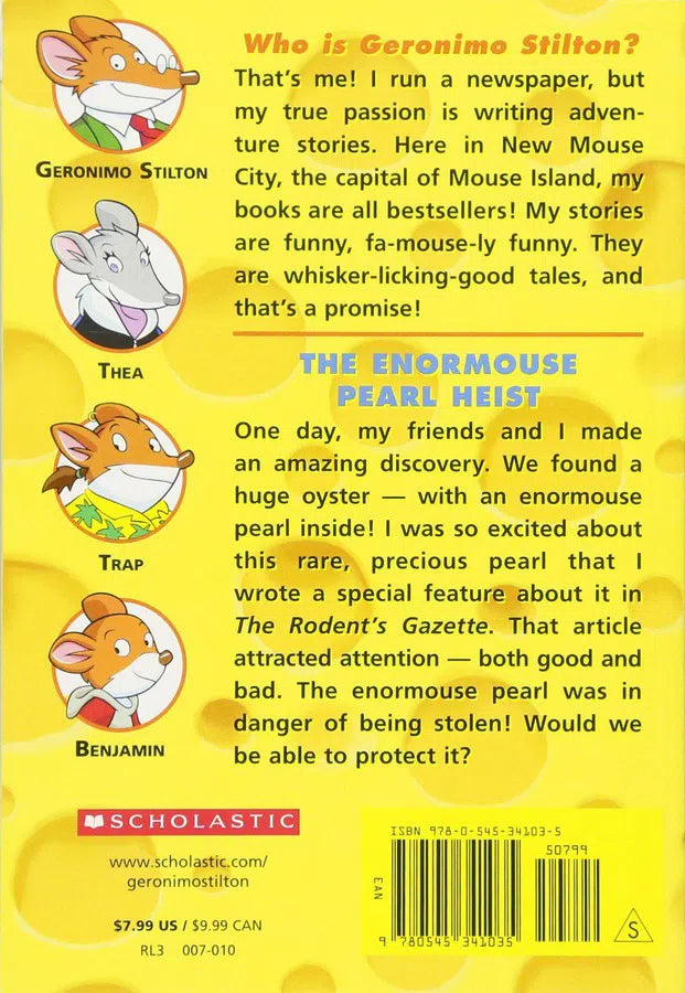 Geronimo Stilton #51 The Enormouse Pearl Heist - 買書書 BuyBookBook
