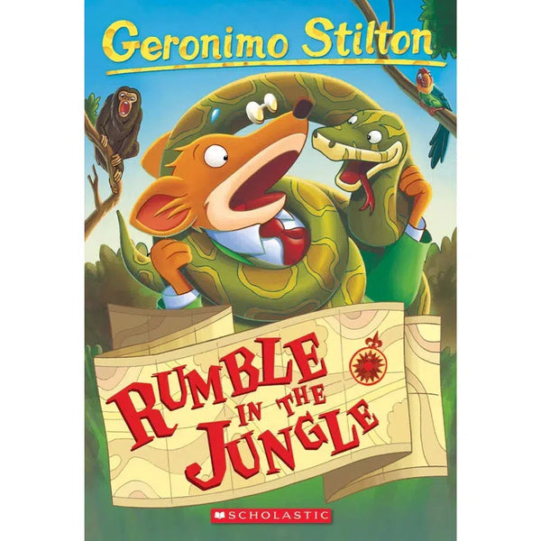 Geronimo Stilton #53 Rumble in the Jungle - 買書書 BuyBookBook
