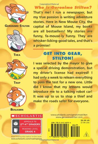 Geronimo Stilton #54 Get Into Gear, Stilton! - 買書書 BuyBookBook