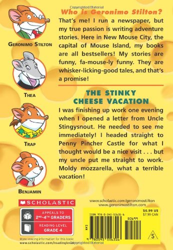 Geronimo Stilton #57 The Stinky Cheese Vacation - 買書書 BuyBookBook