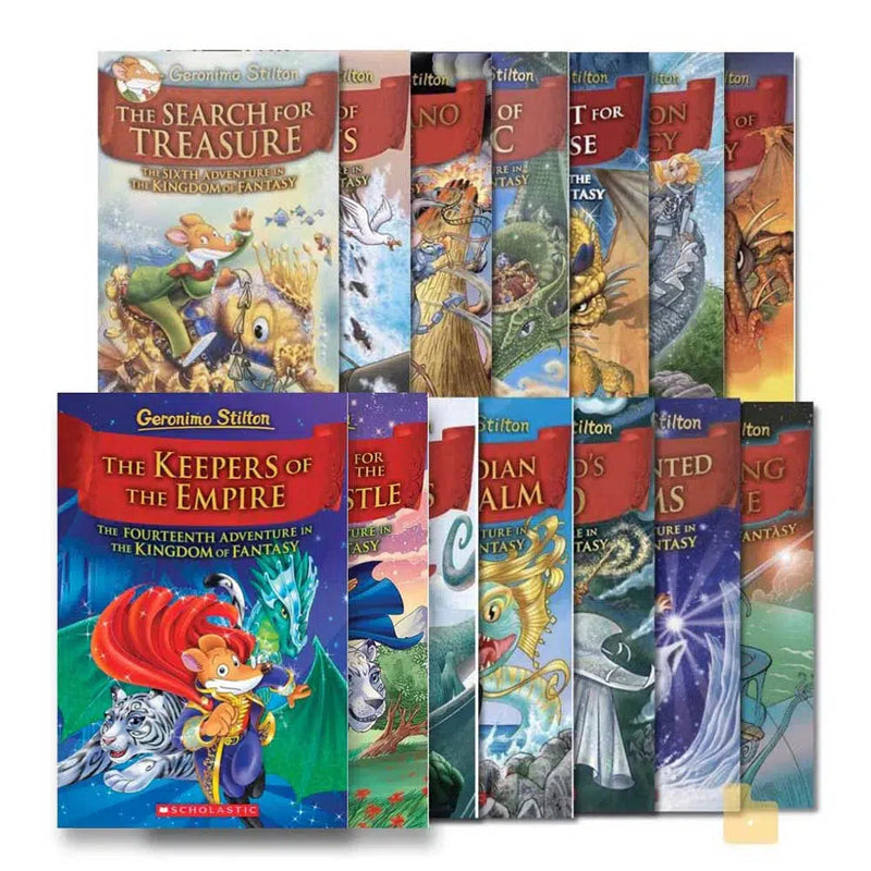 Geronimo Stilton (正版) Kingdom of Fantasy Bundle (Hardback) - 買書書 BuyBookBook