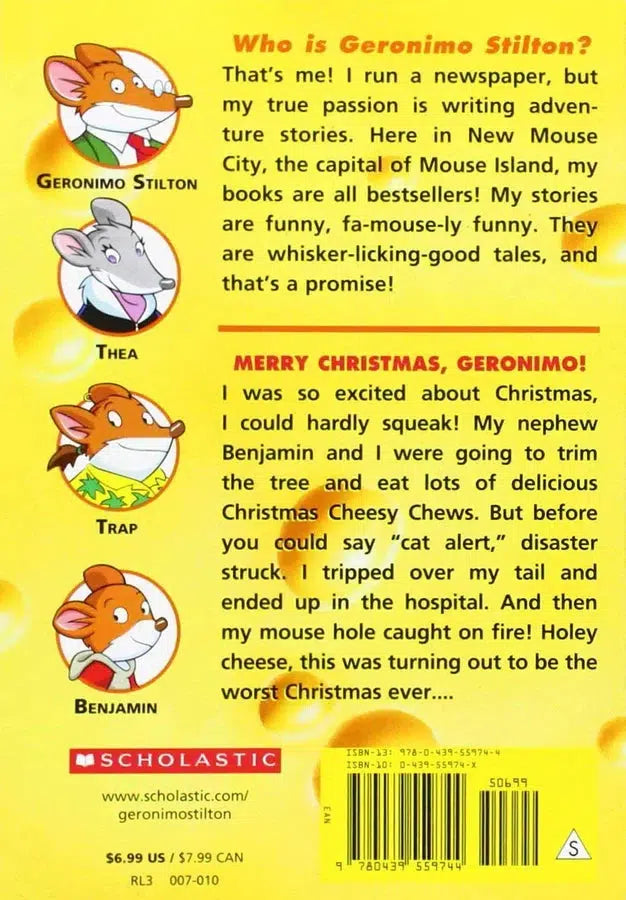 Geronimo Stilton #12 Merry Christmas, Geronimo! - 買書書 BuyBookBook