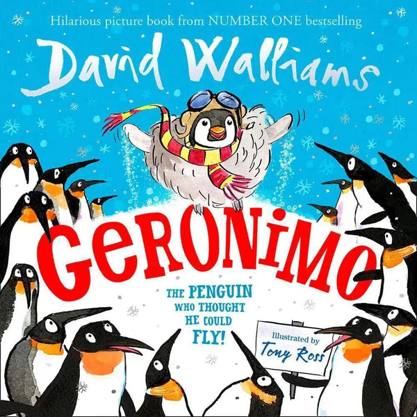 Geronimo The Penguin who thought he could fly! (Paperback)(David Walliams)(Tony Ross) Harpercollins (UK)