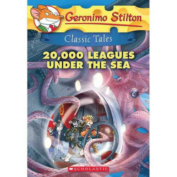 Geronimo Stilton Classic Tales #10 20,000 Leagues under the Sea Scholastic