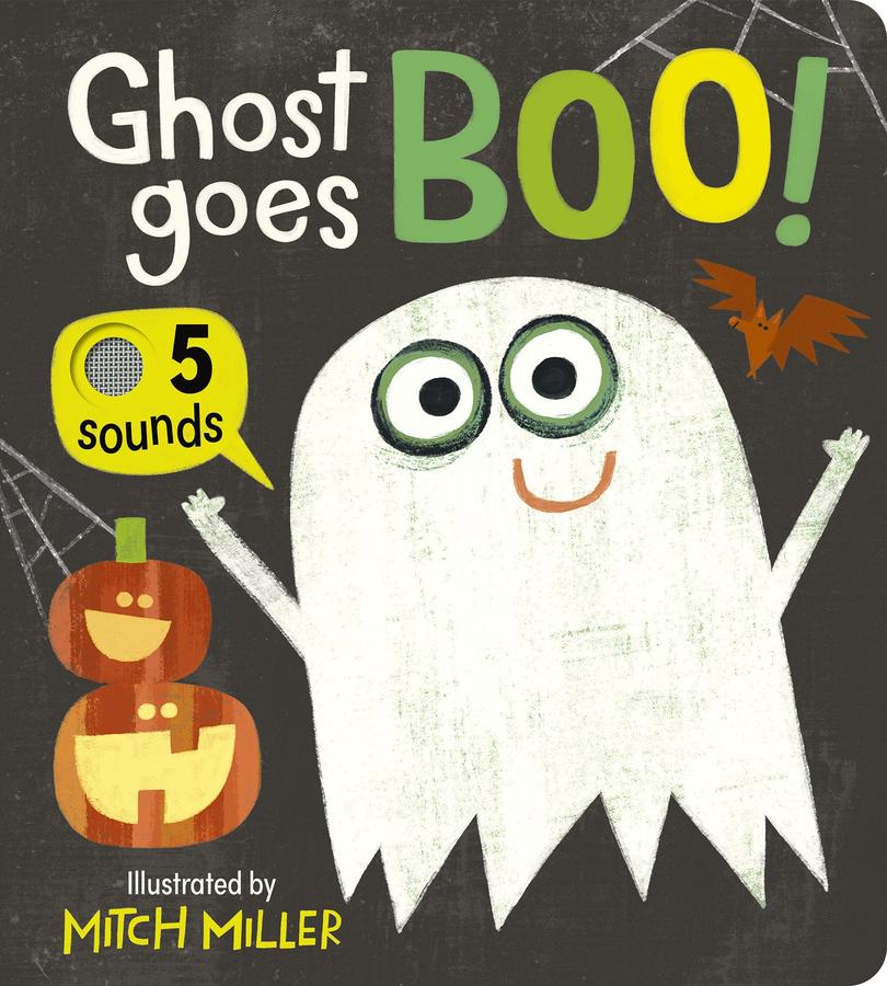 Ghost Goes Boo! An Interactive Book with 5 Sounds!-Children’s / Teenage fiction: General and modern fiction-買書書 BuyBookBook