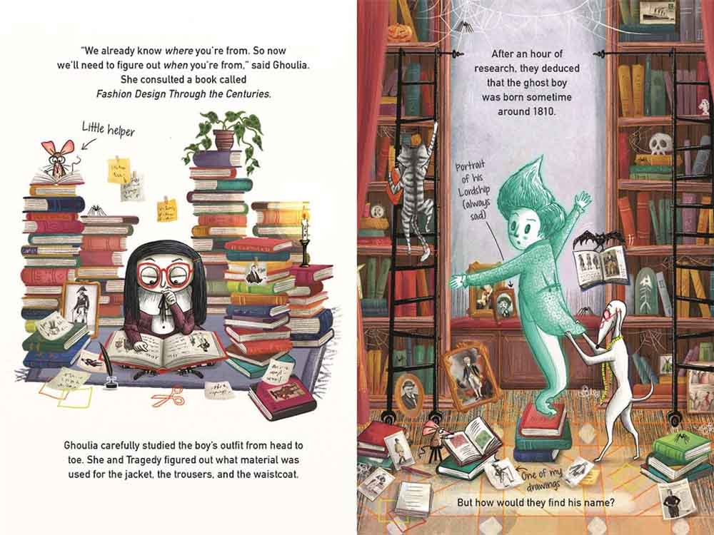 Ghoulia, #03 and the Ghost with No Name - 買書書 BuyBookBook