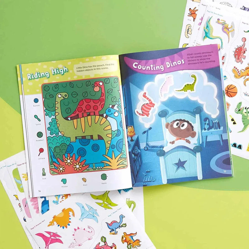 Giant Sticker Dinosaur Fun (Giant Sticker Fun)-Activity: 繪畫貼紙 Drawing & Sticker-買書書 BuyBookBook