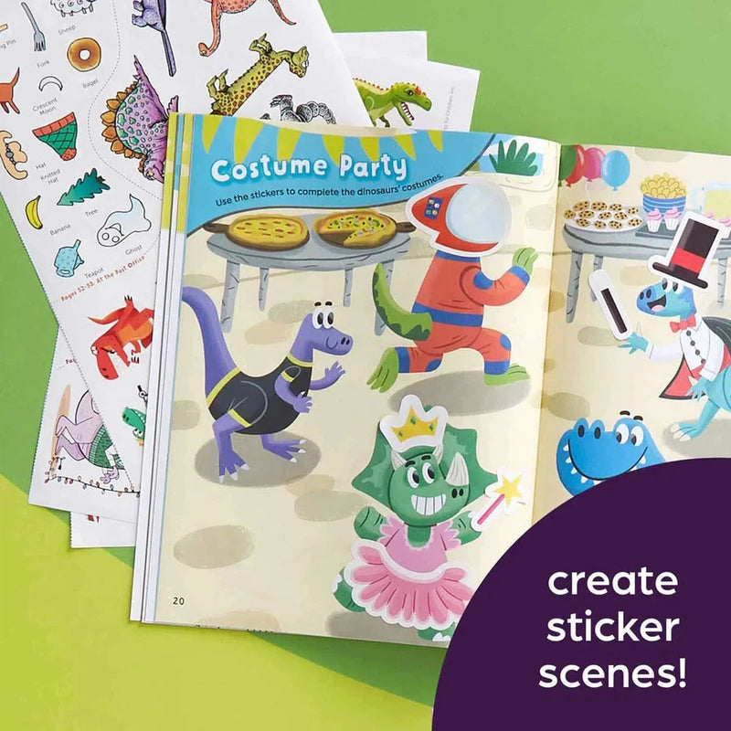 Giant Sticker Dinosaur Fun (Giant Sticker Fun)-Activity: 繪畫貼紙 Drawing & Sticker-買書書 BuyBookBook