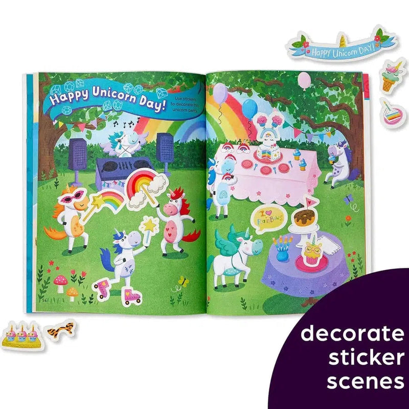 Giant Sticker Unicorn Fun-Children’s interactive and activity books and kits-買書書 BuyBookBook