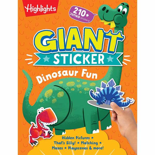 Giant Sticker Dinosaur Fun (Giant Sticker Fun)-Activity: 繪畫貼紙 Drawing & Sticker-買書書 BuyBookBook
