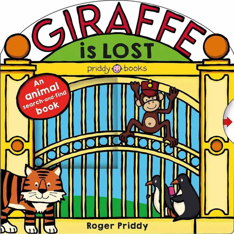 Giraffe is Lost (Board Book) Priddy