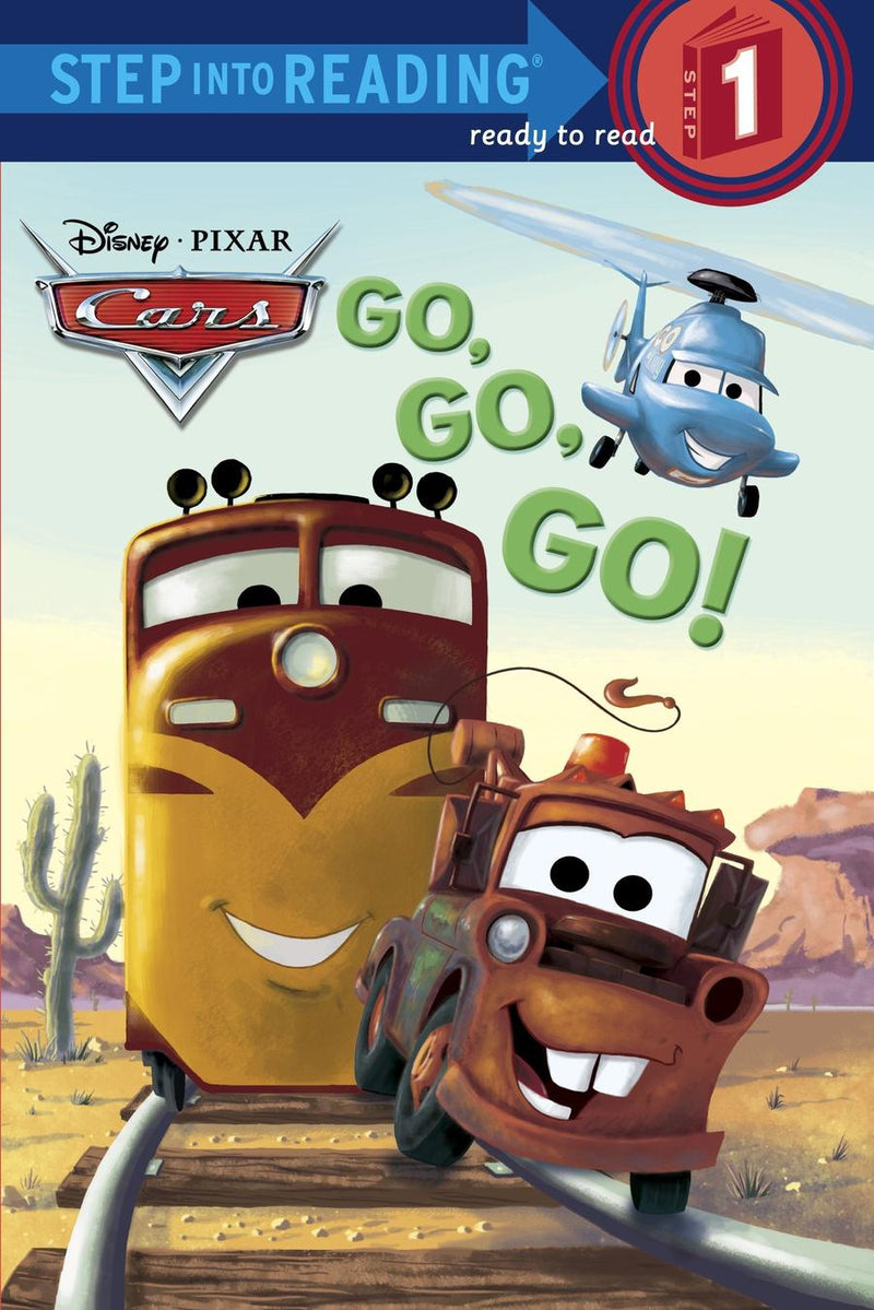 Go, Go, Go! (Disney/Pixar Cars)-Children’s / Teenage fiction: General and modern fiction-買書書 BuyBookBook