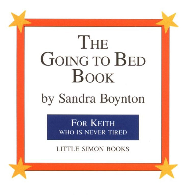 Going to Bed Book, The (Sandra Boynton)-Fiction: 幽默搞笑 Humorous-買書書 BuyBookBook