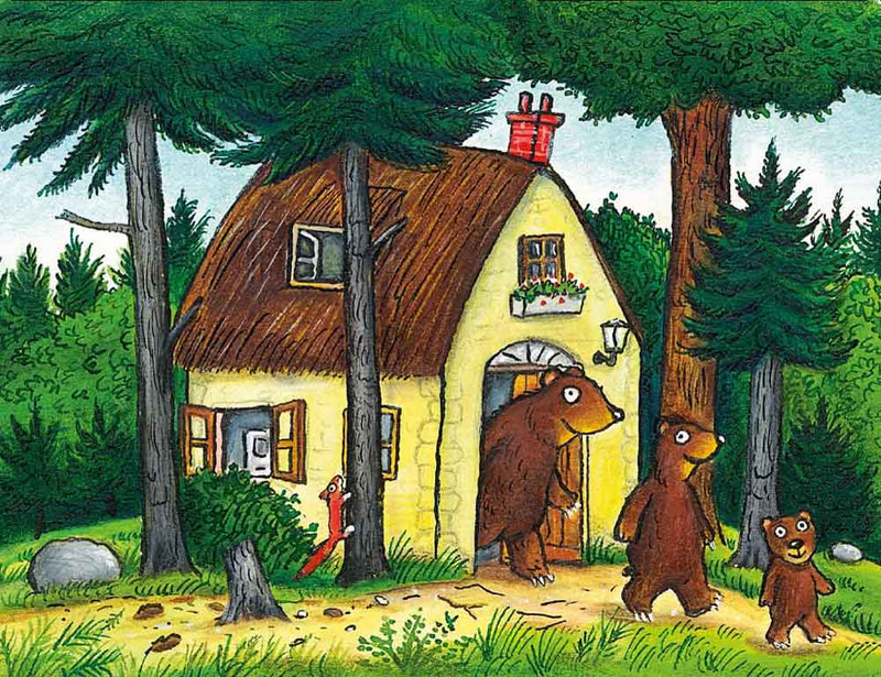 Goldilocks and the Three Bears(Axel Scheffler) - 買書書 BuyBookBook