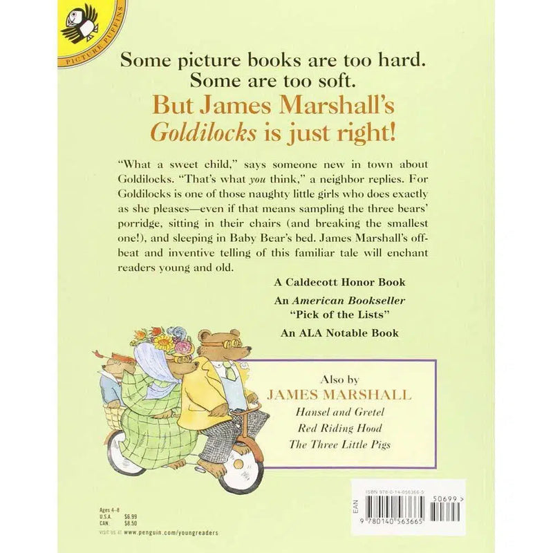 Goldilocks and the Three Bears (Paperback) PRHUS