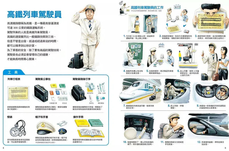 工作達人 1-4: 揭開最棒的36個夢幻職業，從體驗工作到實現夢想! (4冊合售) (鈴木典丈)-非故事: 參考百科 Reference & Encyclopedia-買書書 BuyBookBook