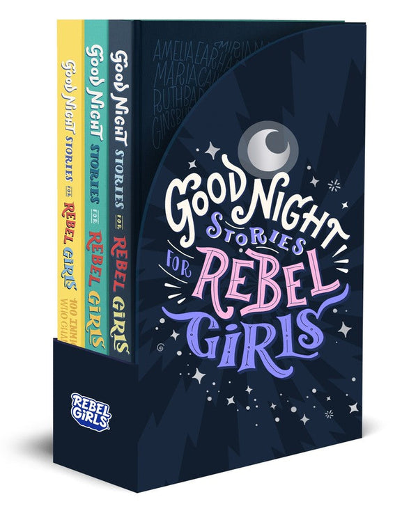 Good Night Stories for Rebel Girls 3-Book Gift Set-Children’s / Teenage personal and social topics: Diversity, equality and inclusion-買書書 BuyBookBook