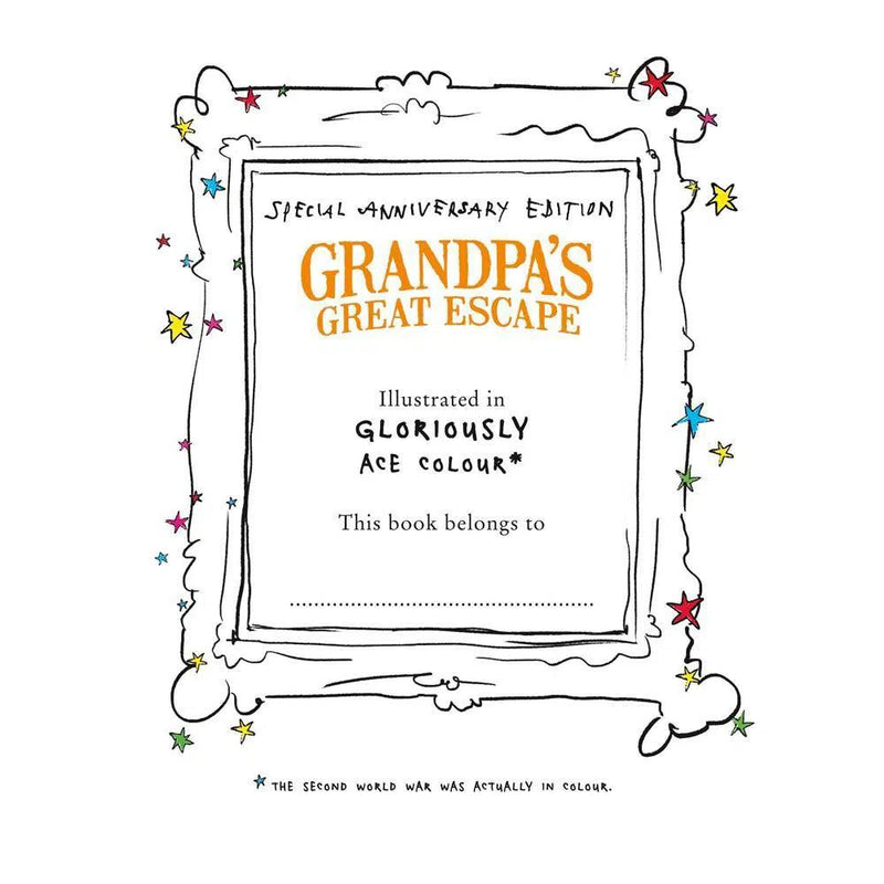 Grandpa’s Great Escape Gift Edition (Full Color Hardcover)(David Walliams)(Tony Ross) Harpercollins (UK)