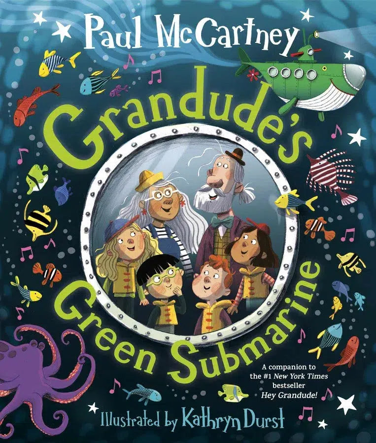 Grandude's Green Submarine-Children’s picture books-買書書 BuyBookBook