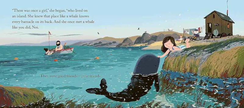 Great Storm Whale, The (Benji Davies)-Fiction: 兒童繪本 Picture Books-買書書 BuyBookBook