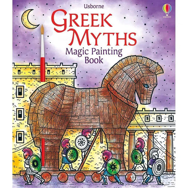 Greek Myths Magic Painting Book Usborne