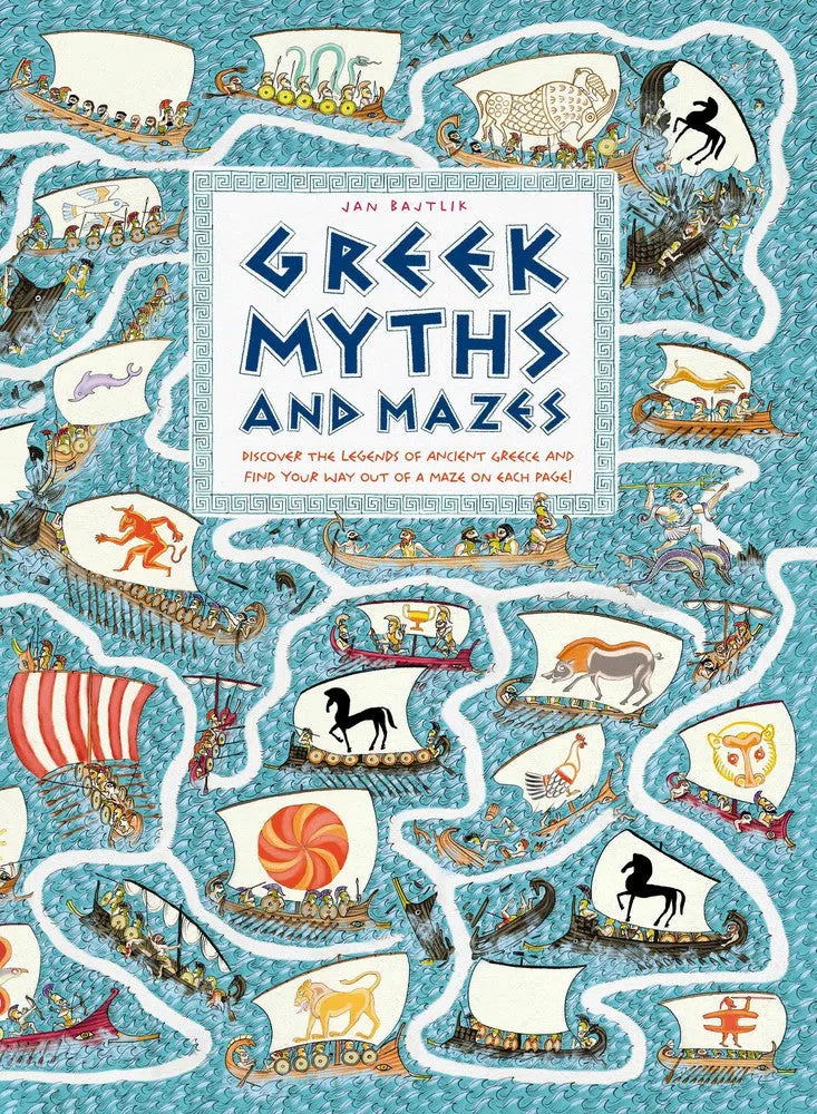 Greek Myths and Mazes-Children’s / Teenage general interest: Hobbies/ quizzes/ toys and games-買書書 BuyBookBook