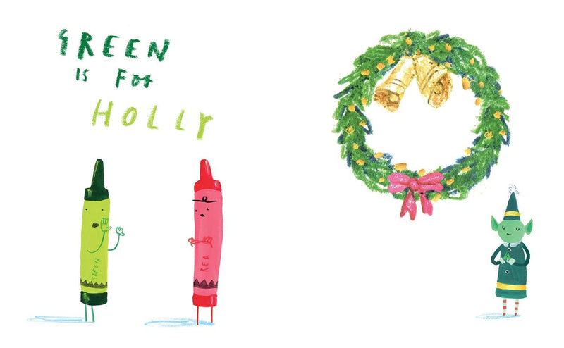 Green is for Christmas (Hardback) (Drew Daywalt) (Oliver Jeffers) Harpercollins (UK)