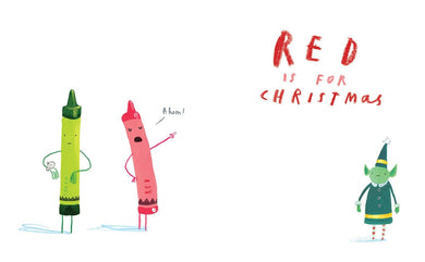 Green is for Christmas (Hardback) (Drew Daywalt) (Oliver Jeffers) Harpercollins (UK)
