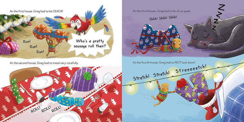 Greg the Sausage Roll: Santa's Little Helper-Fiction: 兒童繪本 Picture Books-買書書 BuyBookBook