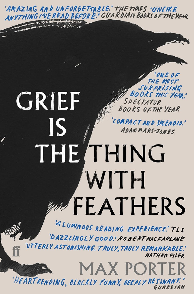 Grief Is the Thing With Feathers (Max Porter)-Fiction: 劇情故事 General-買書書 BuyBookBook