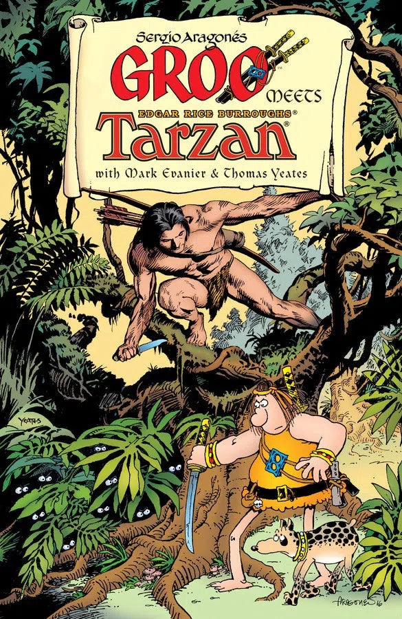 Groo Meets Tarzan-Graphic novel / Comic book / Manga: genres-買書書 BuyBookBook