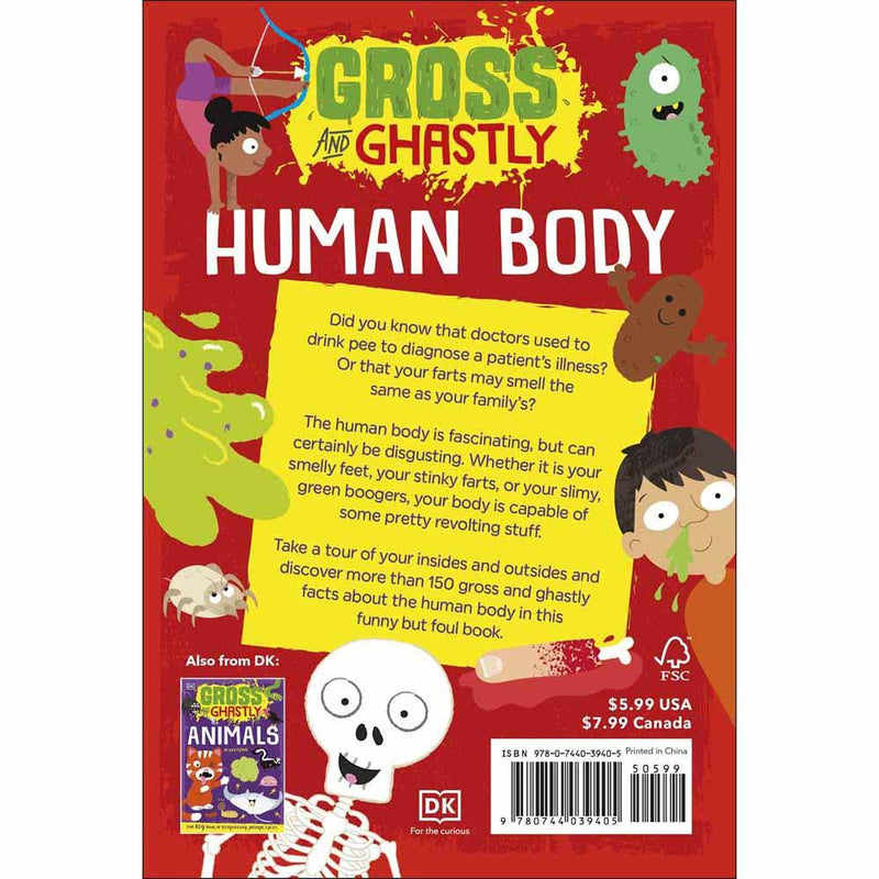 Gross and Ghastly: Human Body-Educational: Biology-買書書 BuyBookBook