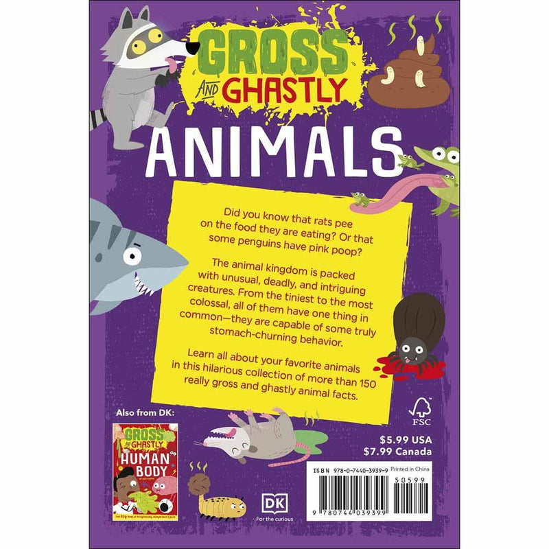 Gross and Ghastly - Animals (Paperback) DK US