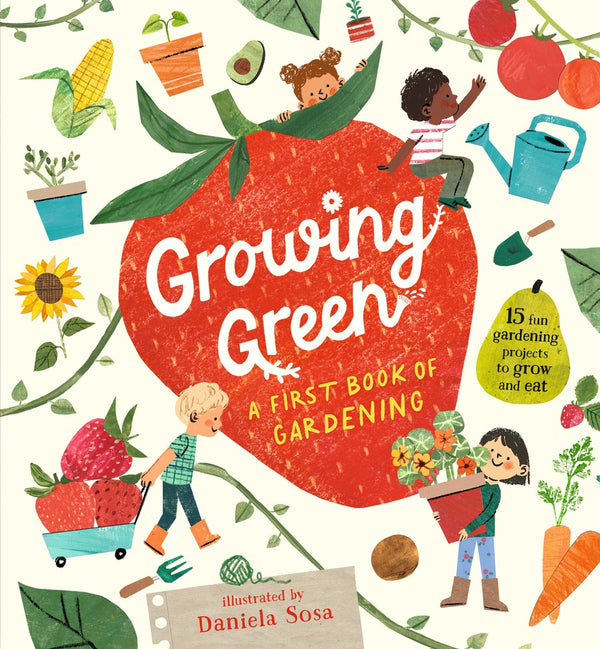 Growing Green: A First Book of Gardening-Children’s / Teenage general interest: Gardening-買書書 BuyBookBook