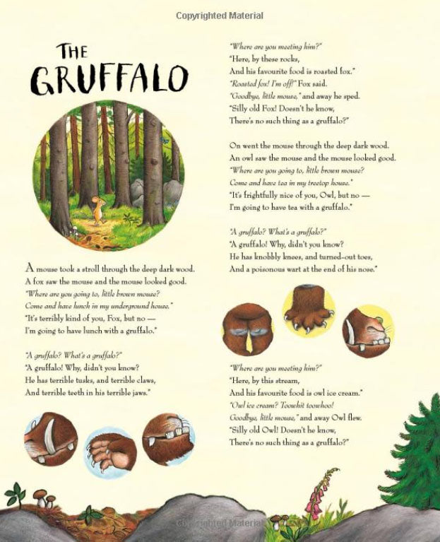 Gruffalo Carousel Book, The (Hardback) (Julia Donaldson) (Axel Scheffler) - 買書書 BuyBookBook