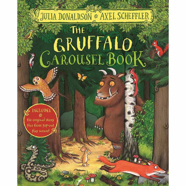 Gruffalo Carousel Book, The (Hardback) (Julia Donaldson) (Axel Scheffler) - 買書書 BuyBookBook