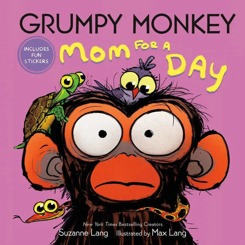 Grumpy Monkey Mom for a Day-Children’s / Teenage fiction: Nature and animal stories-買書書 BuyBookBook