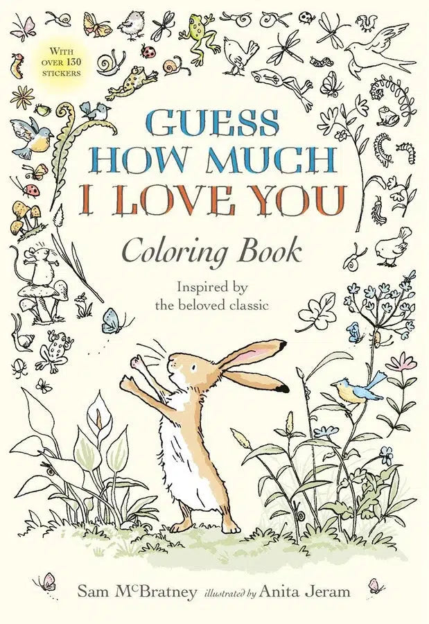 Guess How Much I Love You Coloring Book-Children’s interactive and activity books and kits-買書書 BuyBookBook