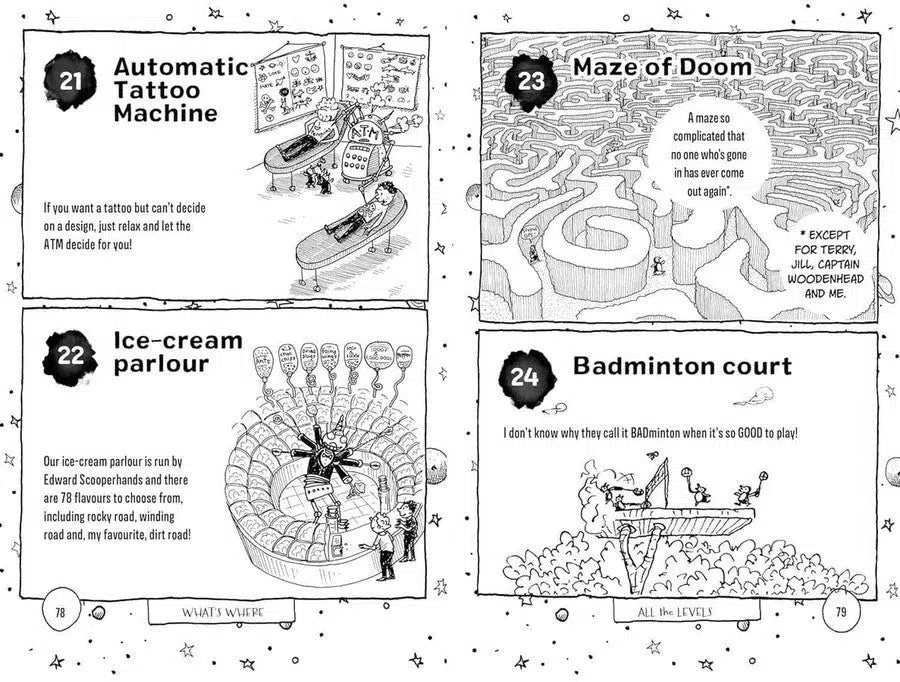 Guide to the Treehouse, The : Who's Who and What's Where? (Andy Griffiths)-Nonfiction: 參考百科 Reference & Encyclopedia-買書書 BuyBookBook