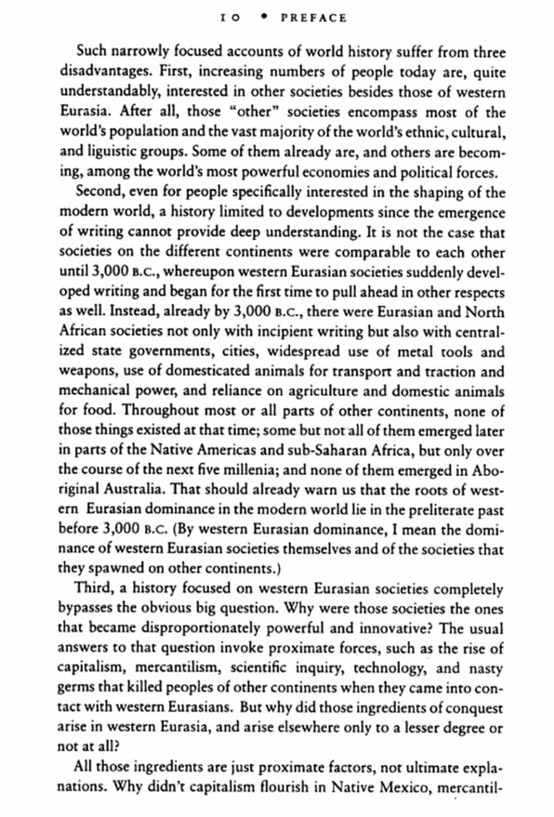 Guns, Germs and Steel: A short history of everybody for the last 13,000 years-Nonfiction: 常識通識 General Knowledge-買書書 BuyBookBook