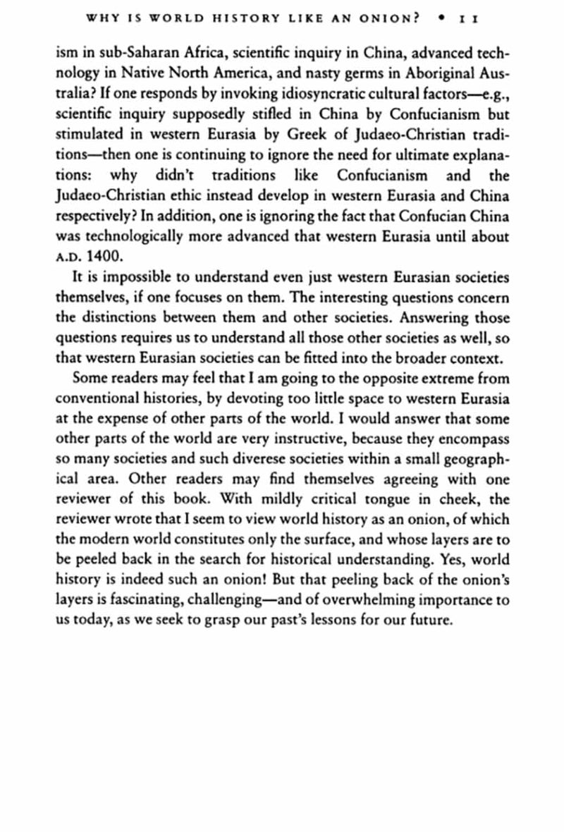 Guns, Germs and Steel: A short history of everybody for the last 13,000 years-Nonfiction: 常識通識 General Knowledge-買書書 BuyBookBook