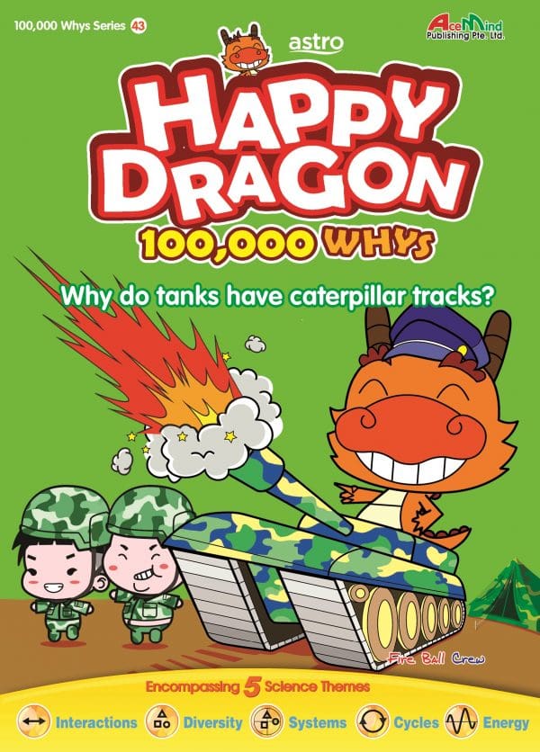HAPPY DRAGON #43 – Why do tanks have caterpillar tracks?-Children’s / Teenage general interest: Science and technology-買書書 BuyBookBook